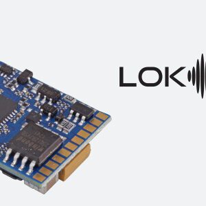 LokSound 5 DCC/MM/SX/M4 “Blank decoder”, 6-pin NEM651, Retail, with speaker 11x15mm, Gauge: 0, H0 – #397-58416 – SPECIAL ORDER ONLY