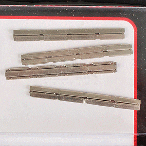 Image rail joiners nickel silver Nscale