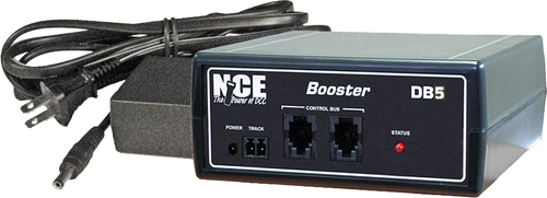 5240038 NCE Dumb Booster with 5 Amp DC power supply with UK power cord