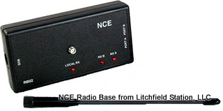 NCE radio base from Litchfield Station