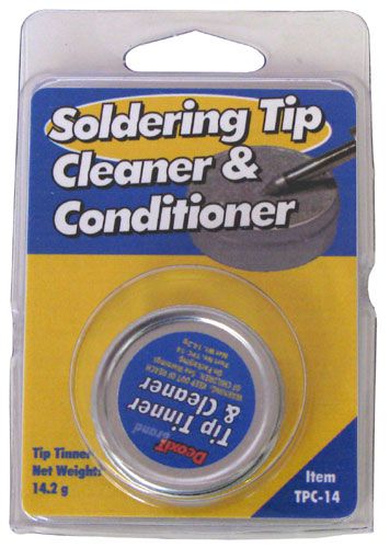 soldering tip cleaning and conditioner