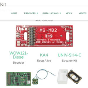 1780 WDK-ATL-7 WOWKit is a DCC sound total conversion kit – #TCS-WDK-ATL-7