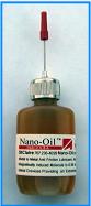 Nano oil 10 weight bottle with a stainless blunt needle